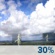 Sunday: A chance of showers and thunderstorms before 1pm, then a slight chance of showers and thunderstorms. Partly sunny, with a high near 81. West southwest wind around 5 mph. Chance of precipitation is 30%. New rainfall amounts less than a tenth of an inch possible. Sunday: Chance Showers And Thunderstorms
